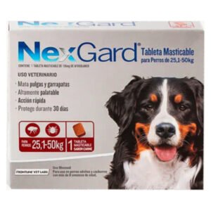 Nexgard Comprimido 25 a 50 KG