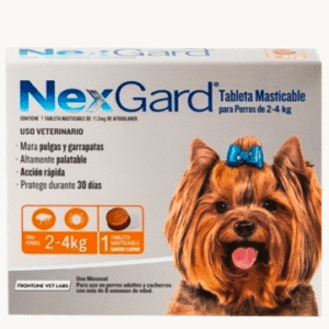 Nexgard Tableta Masticable 2 a 4 kg