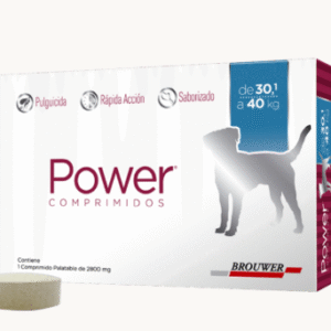 Power comprimidos Perro  30 a 40 kg