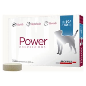Power Comprimido Perro 30 a 40 kg