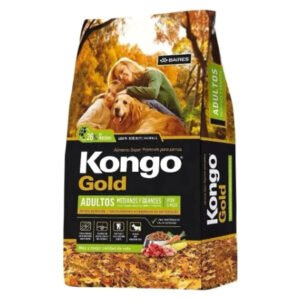 Kongo Adulto Medianos y Grandes Gold 15 KG