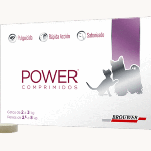 Power Comprimido Perro y Gato 2,5 a 5 KG / 2 a 3 KG