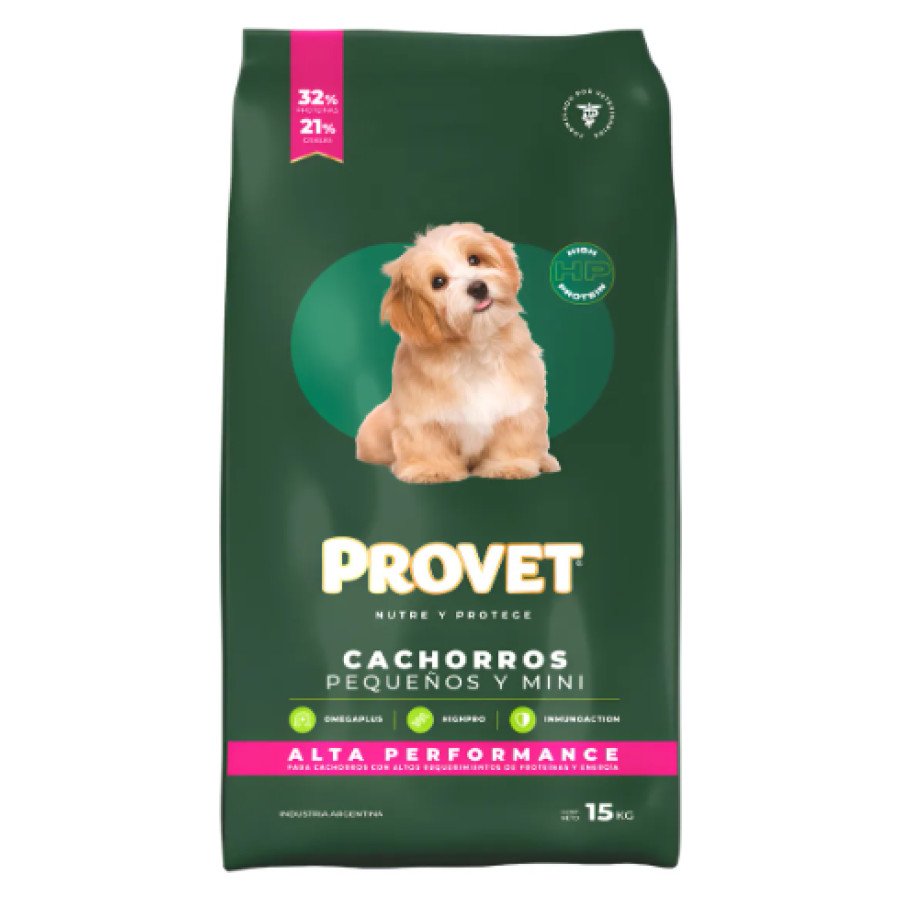 Captura de pantalla 2026-03-05 184250 Provet Perro Cachorro Alta Performance Razas Pequeñas 15 KG