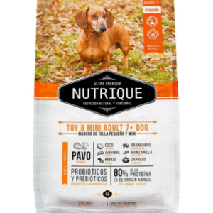 Nutrique Perro Toy y Mini Senior +7 3 KG