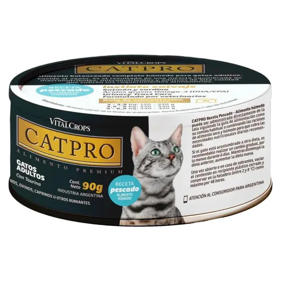 D_NQ_NP_2X_883063-MLA81802542602_012025-F Catpro Lata Gato Adulto Pescado 90gr