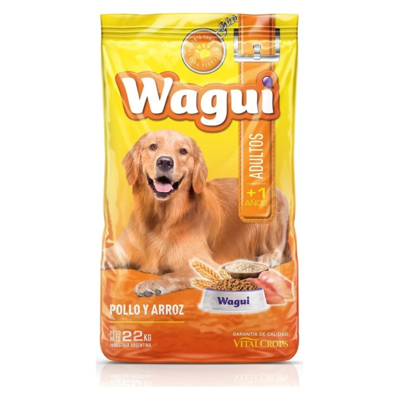 D_NQ_NP_2X_715205-MLA99335352286_112025-F Wagui Perro Adulto 20 KG +2 KG